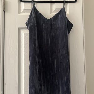 Elodie Women's Mini Crushed Velvet Dress (NWT)